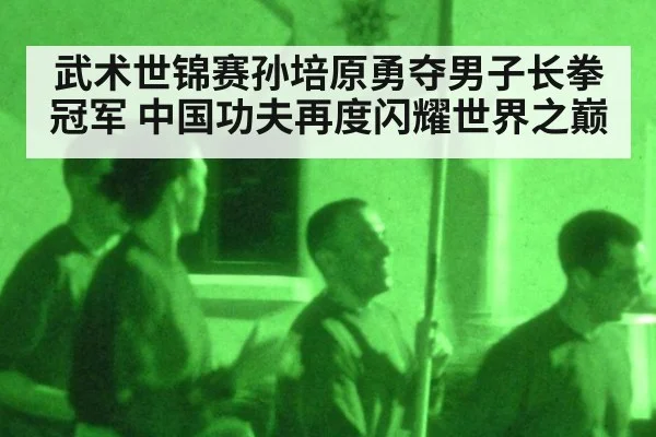 武术世锦赛孙培原勇夺男子长拳冠军 中国功夫再度闪耀世界之巅